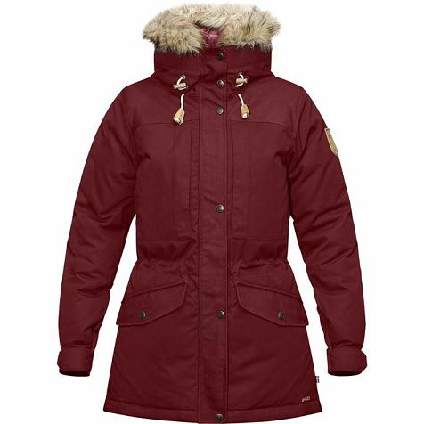 Fjallraven Singi Pehelykabát Budapest - Piros Kabát Piros RCO260374